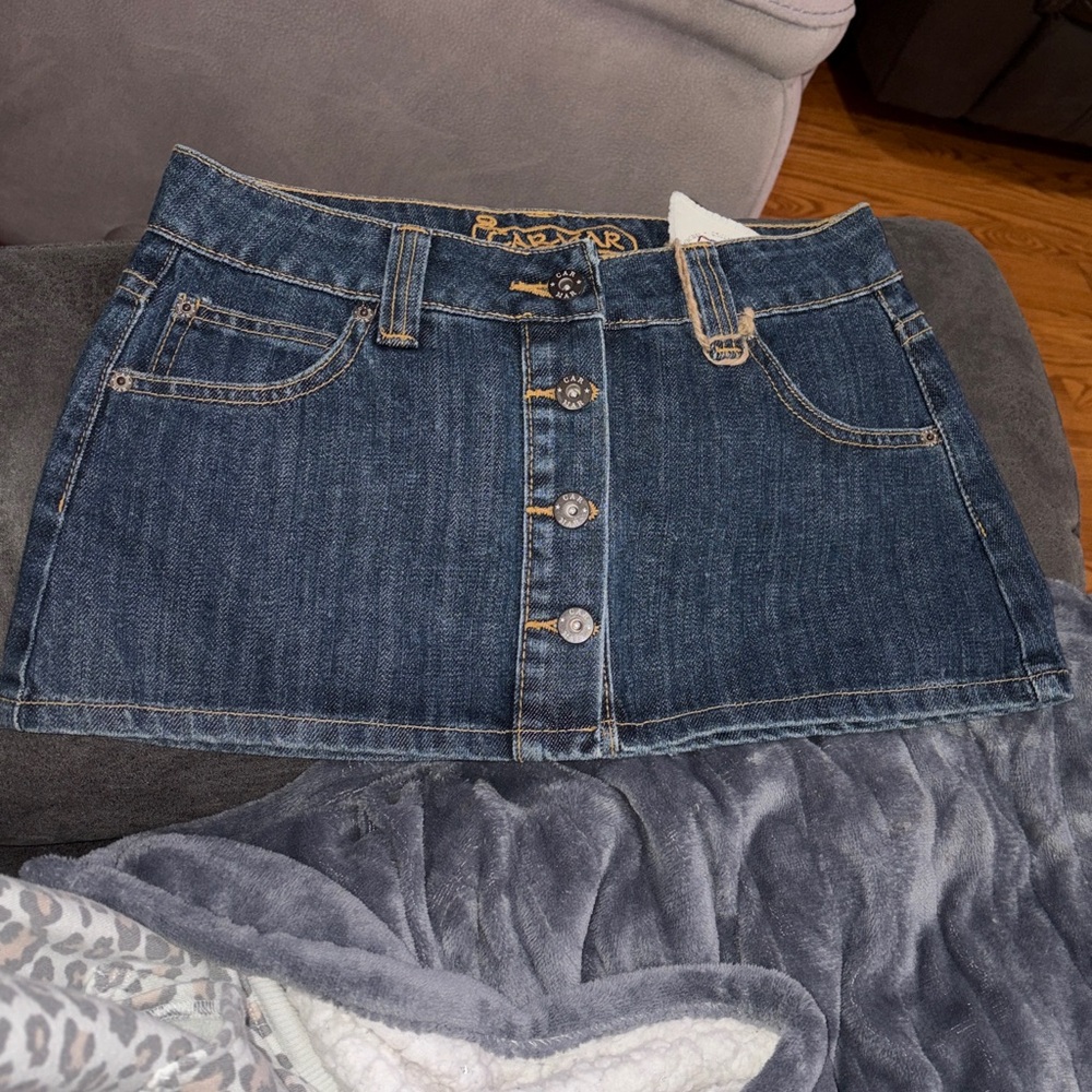 💙 NWT CAR-MAR DENIM SKIRT “DAISY” SIZE 24💙
